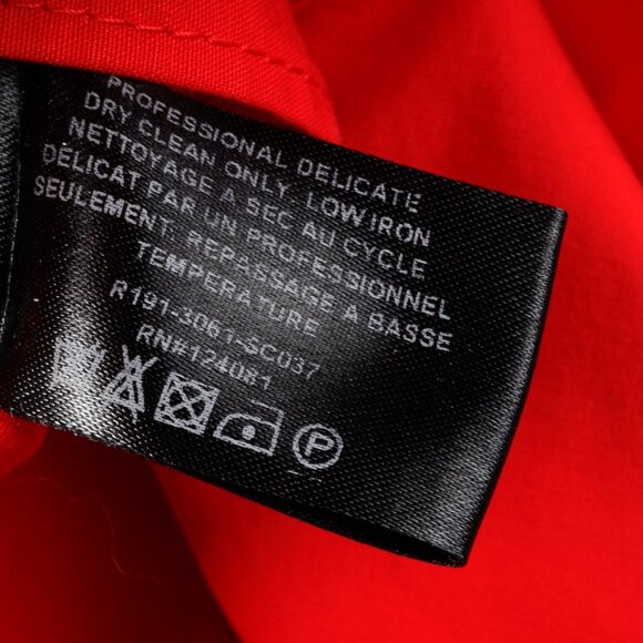 Proenza Schouler Resort 2019 Poppy Poplin Tie-Waist Shirtdress - Picture 13 of 13